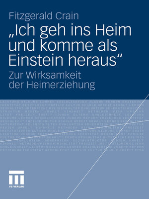 cover image of „Ich geh ins Heim und komme als Einstein heraus"